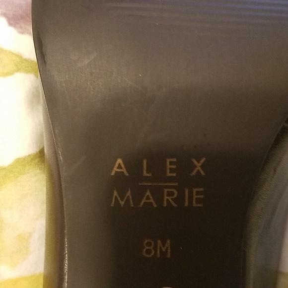 Alex Marie dark brown leather heels - Picture 4 of 5